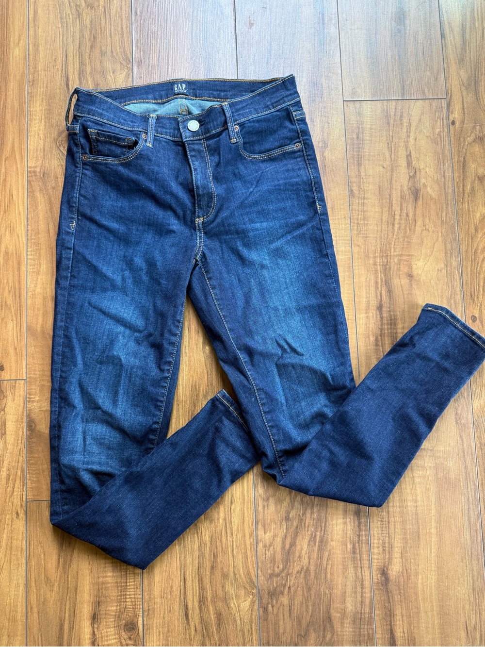 GAP Dark Blue Skinny Stretch Jeans